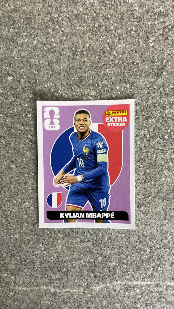 Mbappé extra sticker, Verzamelen, Ophalen of Verzenden, Nieuw, Sport