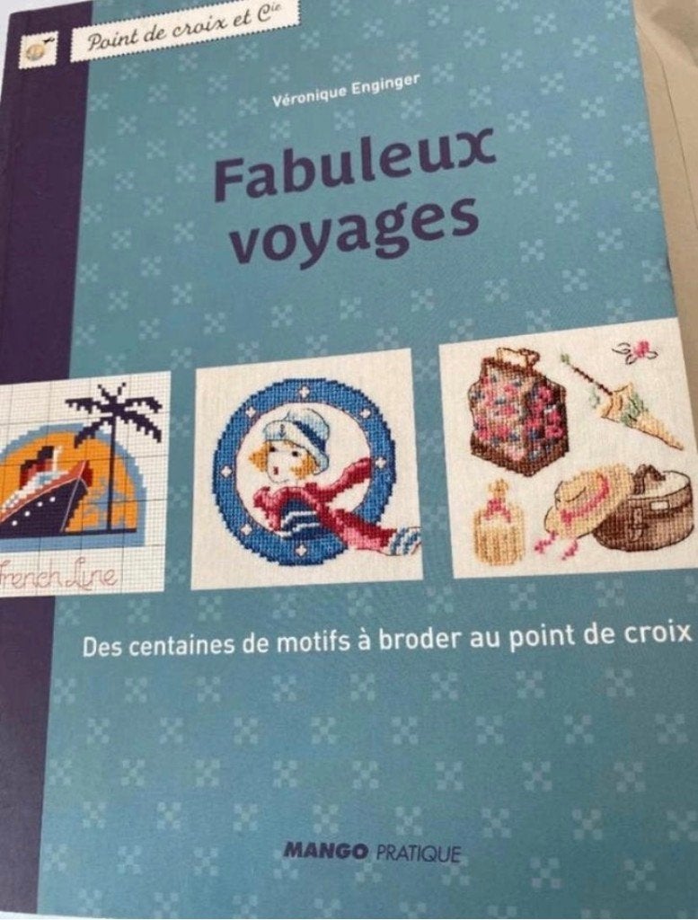 VÉRONIQUE ENGINGER FABULEUX VOYAGES, Verzenden, Zo goed als nieuw, Handborduren, Patroon