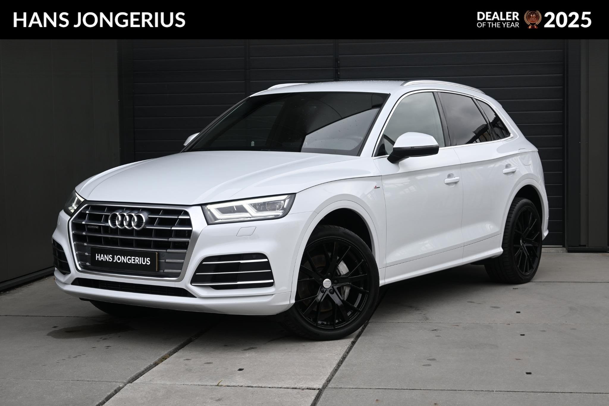 Audi Q5 50 TFSI e quattro S edition | TREKHAAK | CAMERA | NA, Auto's, Audi, Automaat, 4 cilinders, Wit, Bedrijf