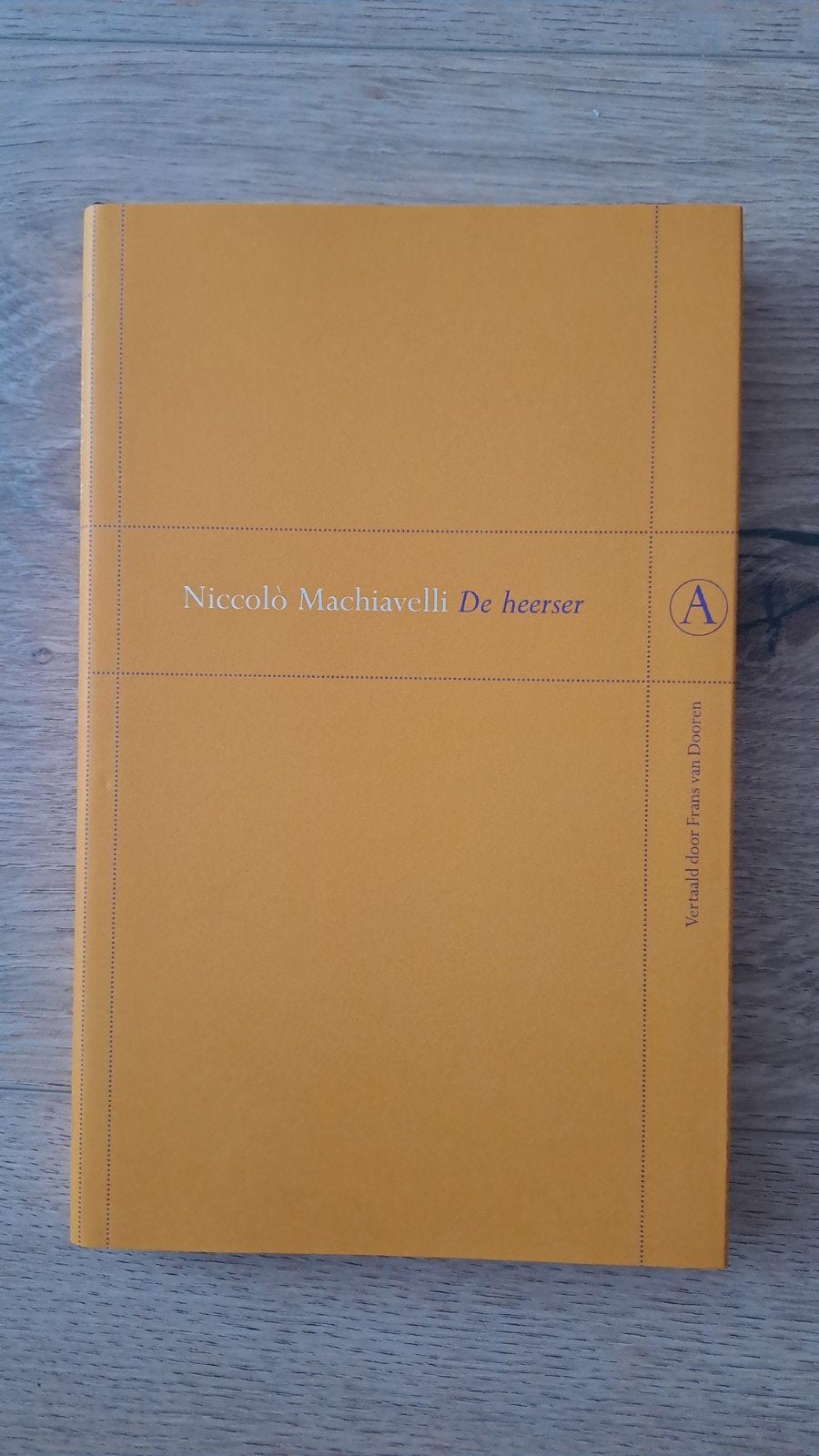 Niccolò Machiavelli - De heerser (Athenaeum), Niccolò Machiavelli, Ophalen of Verzenden, Zo goed als nieuw, Nederland
