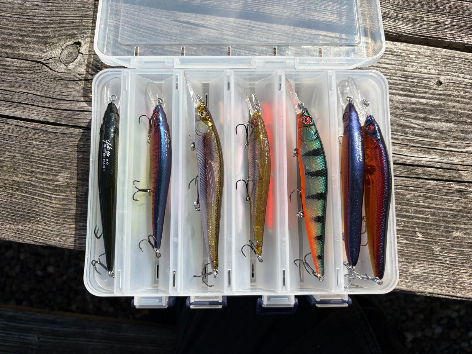 Megabass kunstaas set 19 stuks, Ophalen of Verzenden, Gebruikt, Kunstaas