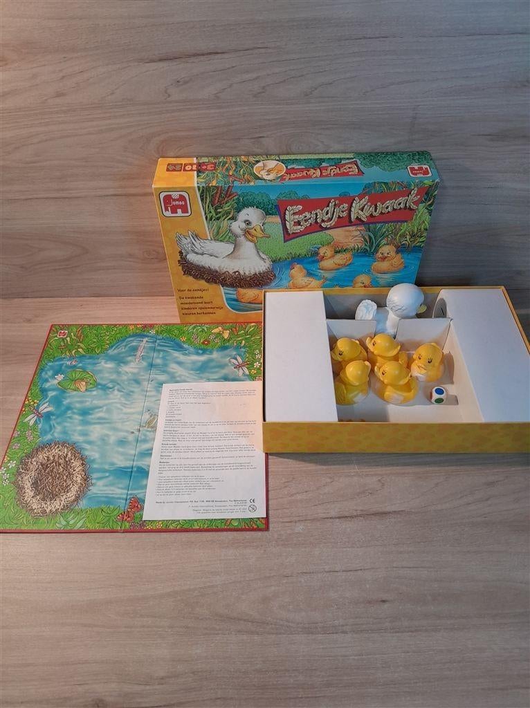 Eendje kwaak - s6089, Hobby en Vrije tijd, Gezelschapsspellen | Bordspellen, Verzenden, Zo goed als nieuw