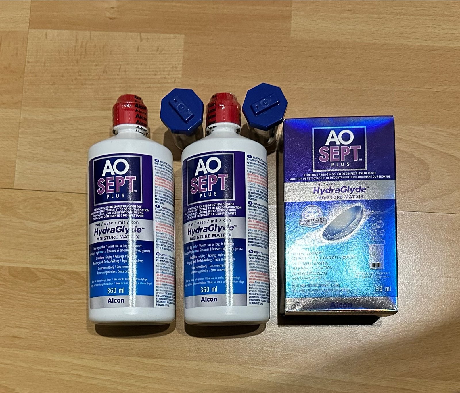 AO Sept Plus HydraGlyde lenzenvloeistof, Ophalen of Verzenden, Nieuw, Overige typen