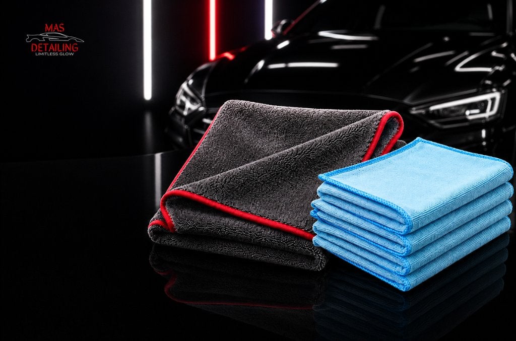 Auto Droogset – 1200 GSM Droogdoek + 5 Glasdoeken, Auto diversen, Vaduzdijk, 3541 Utrecht, Info@masdetailingsolutions.nl, MAS Detailing Solutions