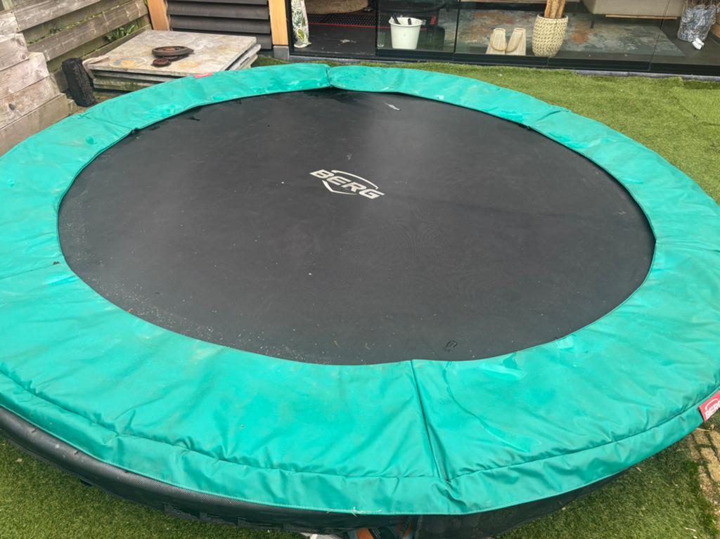 Trampoline BERG Favorite 330 cm, Ophalen, Gebruikt