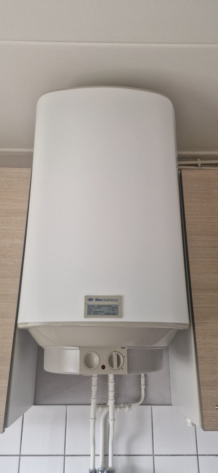 Daalderop Boiler 80 liter Mono Plus Koper, 20 tot 100 liter, Ophalen, Gebruikt, Boiler