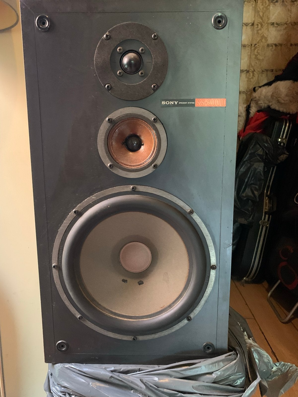 Sony SS-2070 3-weg luidsprekers & STR GX 311 receiver, Ophalen, Gebruikt, Speakerset, 60 tot 120 watt