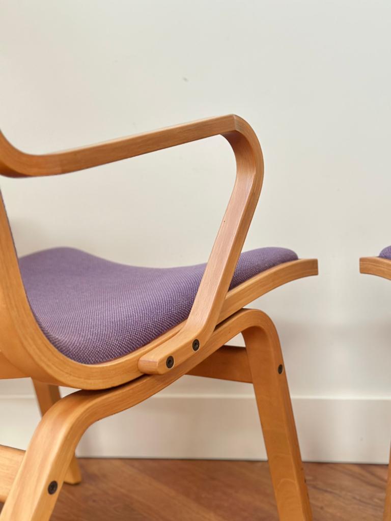 Set 2 fauteuils Finn Østergaard model Albert jaren 50/60/70, Ophalen, Gebruikt, Deens, Minder dan 75 cm