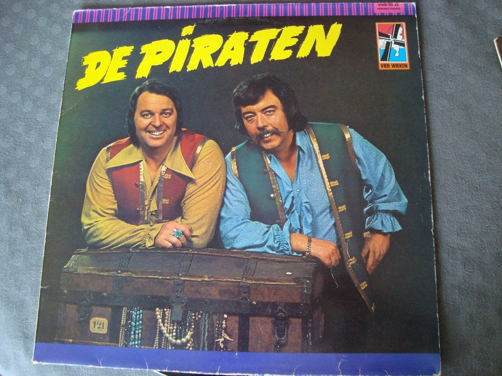 De piraten, Ophalen of Verzenden, Zo goed als nieuw, 12 inch, Levenslied of Smartlap