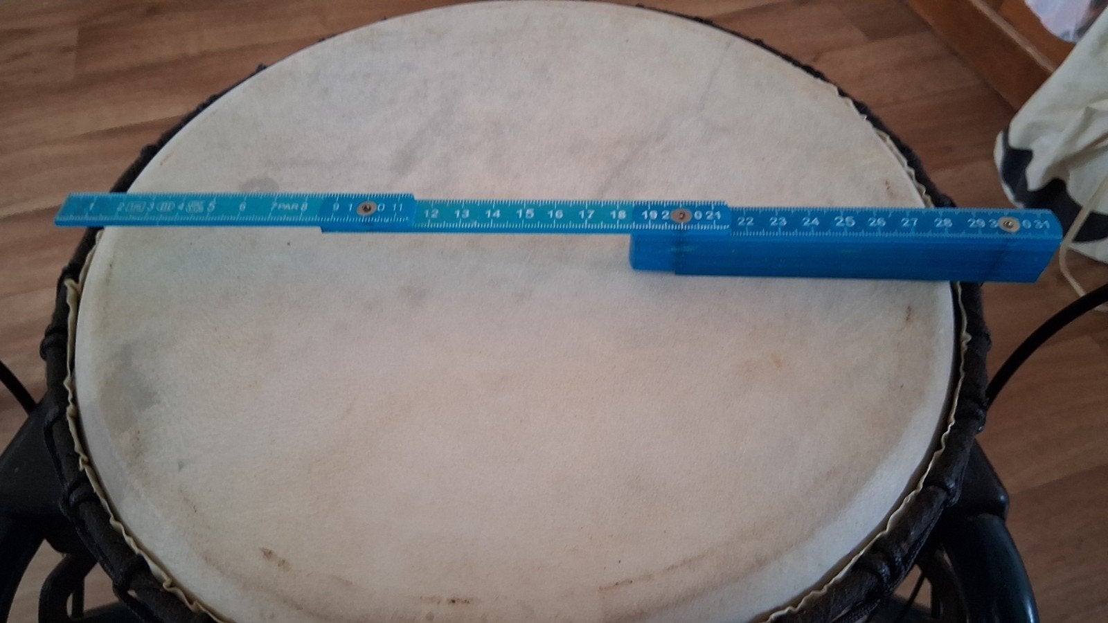 Shaman trommel met stok - Djembe 30 c.m, Verzenden