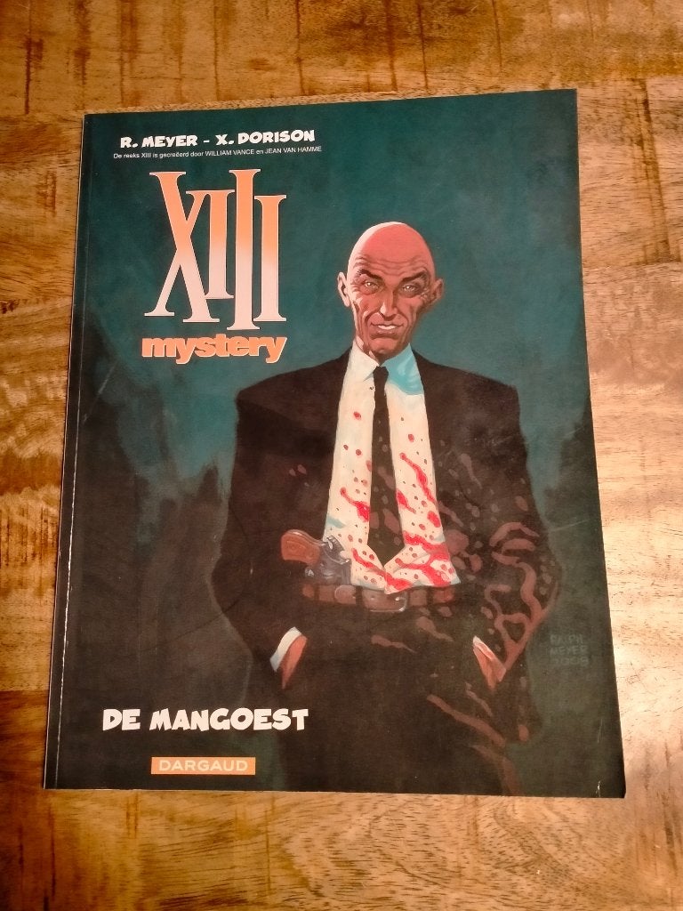 13 Mystery de Mangoest deel 1 strip stripboek Jean van Damme, Eén stripboek, Verzenden, Gelezen