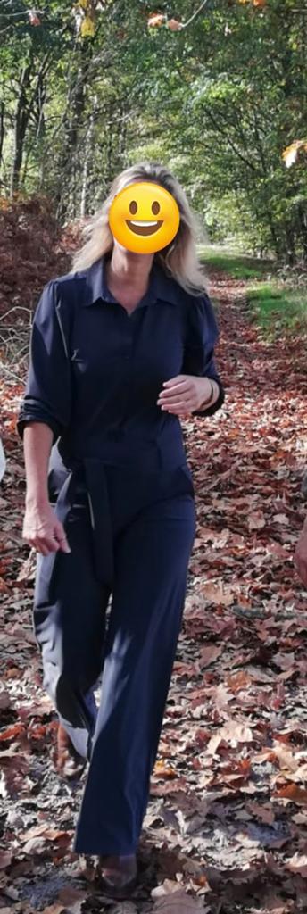Studio Anneloes jumpsuit maat S, Kleding | Dames, Jumpsuits, Ophalen of Verzenden, Zo goed als nieuw, Blauw