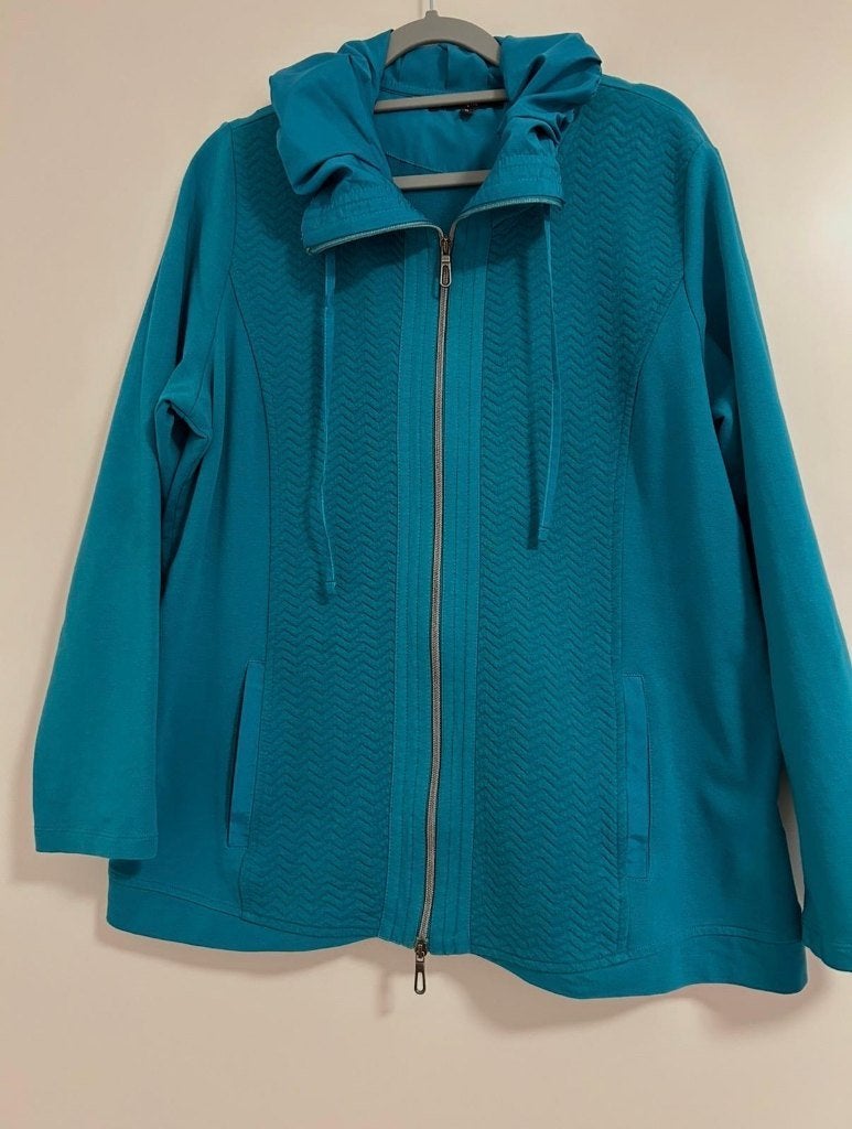 Bonita vest / jasje – maat XL – turquoise, Kleding | Dames, Blauw, Maat 46/48 (XL) of groter, Bonita, Ophalen of Verzenden