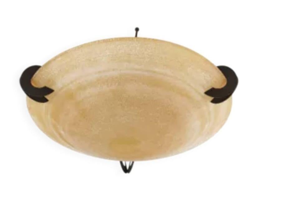 Plafonniere "Solune" van het merk Terzani, Ophalen, Zo goed als nieuw, Glas
