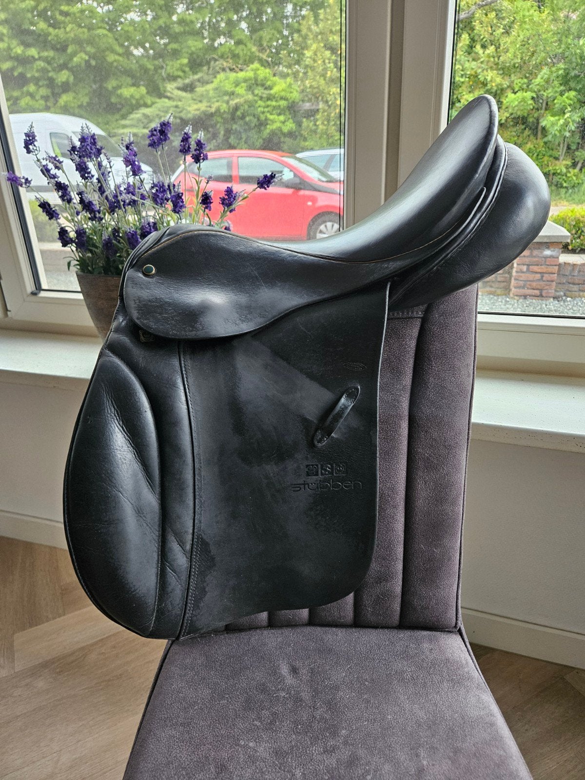 Stübben Siegfried de Luxe 17 inch, Dieren en Toebehoren, Paarden en Pony's | Zadels, Ophalen of Verzenden, Springen