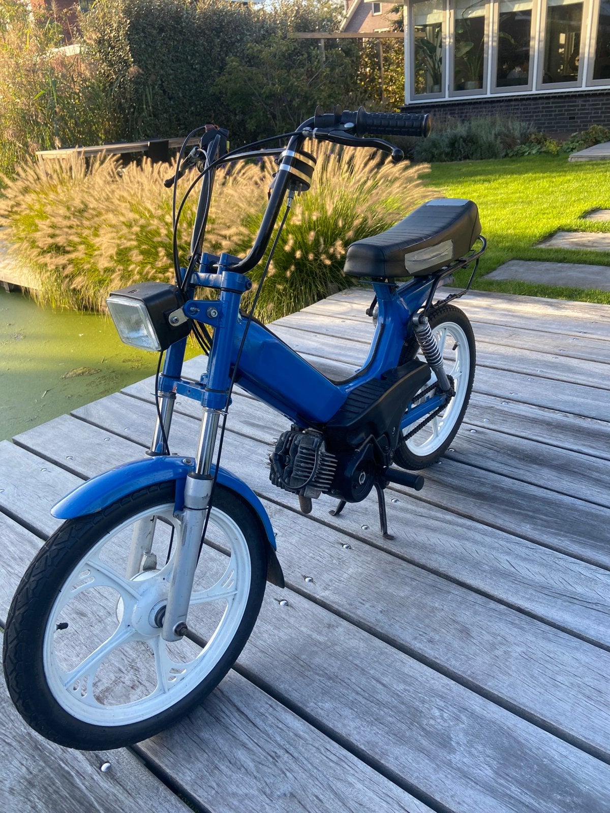 Tomos A35 Brommer - Blauw, Gebruikt, Overige modellen, Maximaal 45 km/u, 65 cc