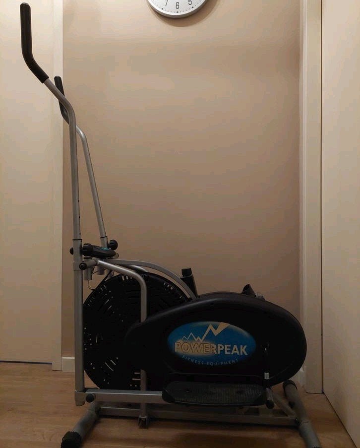 Powerpeak Crosstrainer in hartstikke goede staat, Sport en Fitness, Fitnessapparatuur, Ophalen, Benen, Zo goed als nieuw, Crosstrainer