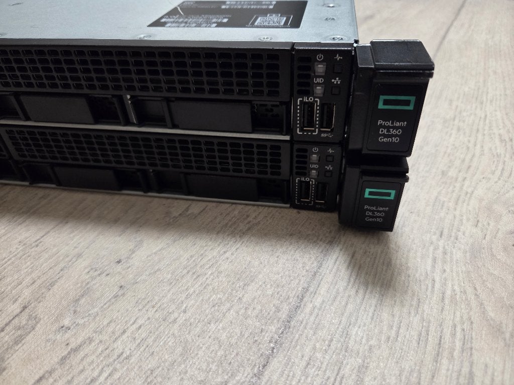 HPE DL360 Gen10 - 2x Xeon Gold 20-core - 64g ram - 2x SSD, Ophalen, Gebruikt, 2 tot 3 Ghz, Hot swappable onderdelen