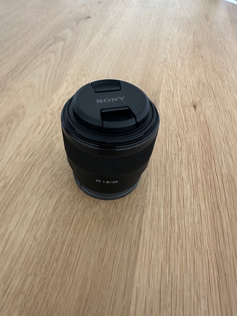 Sony FE 50mm f/1.8 Objectief, Ophalen, Sony E-mount, Sony, Zo goed als nieuw