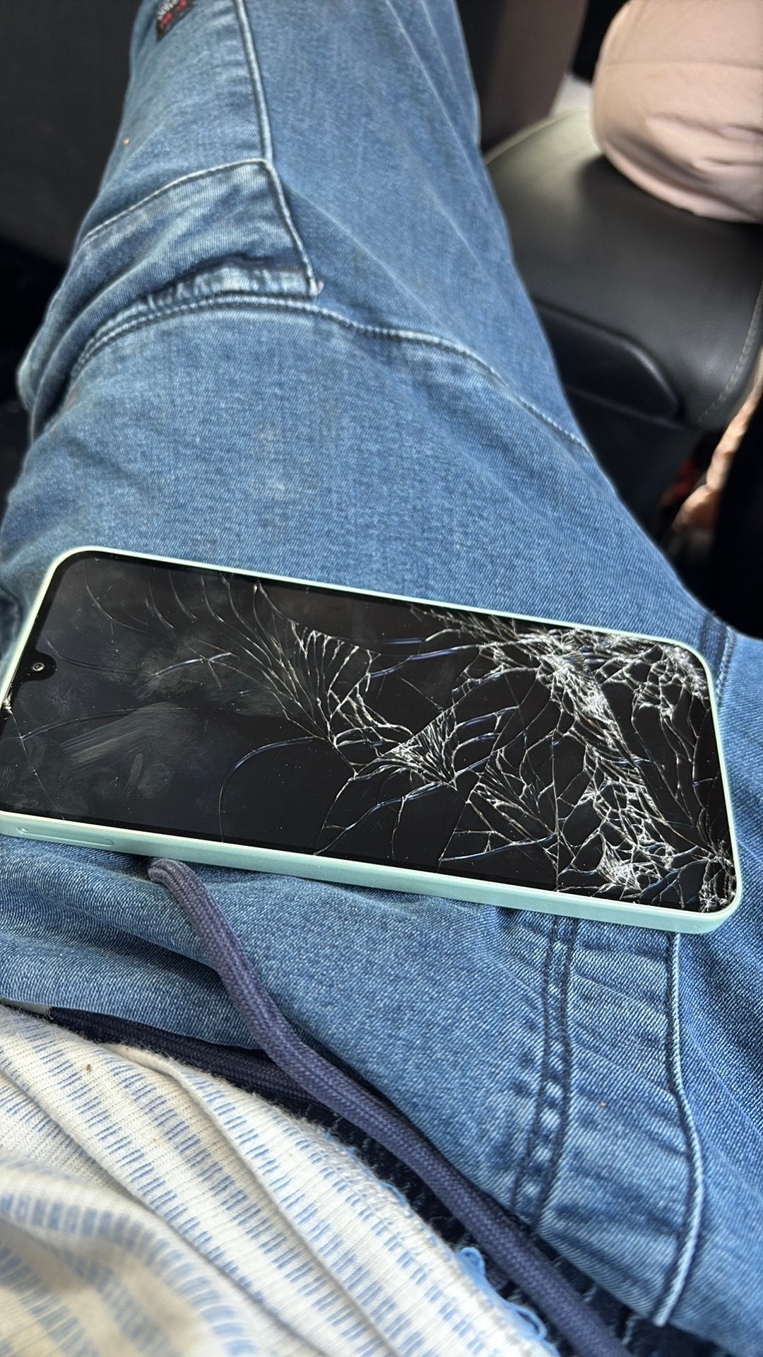 Samsung a15 onderdelen kapot scherm alles zit erin, Telecommunicatie, Ophalen
