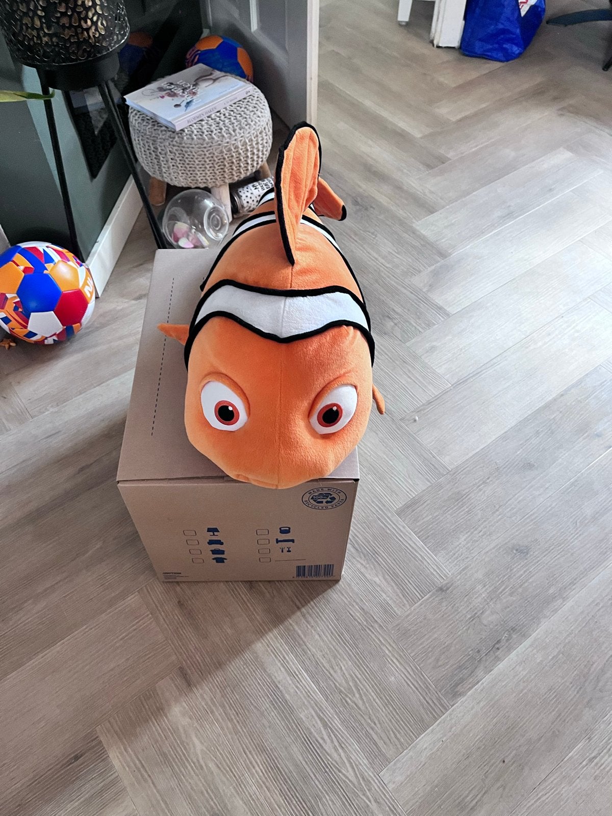 Nemo knuffel - Finding Nemo - Disney, Ophalen of Verzenden, Zo goed als nieuw