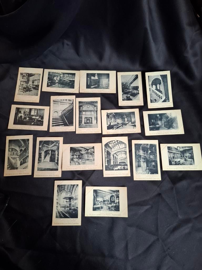 18 Plaatjes Hollandsche Kunst 1903 De Erven de Wed. V. Nelle, Antiek en Kunst, Ophalen of Verzenden