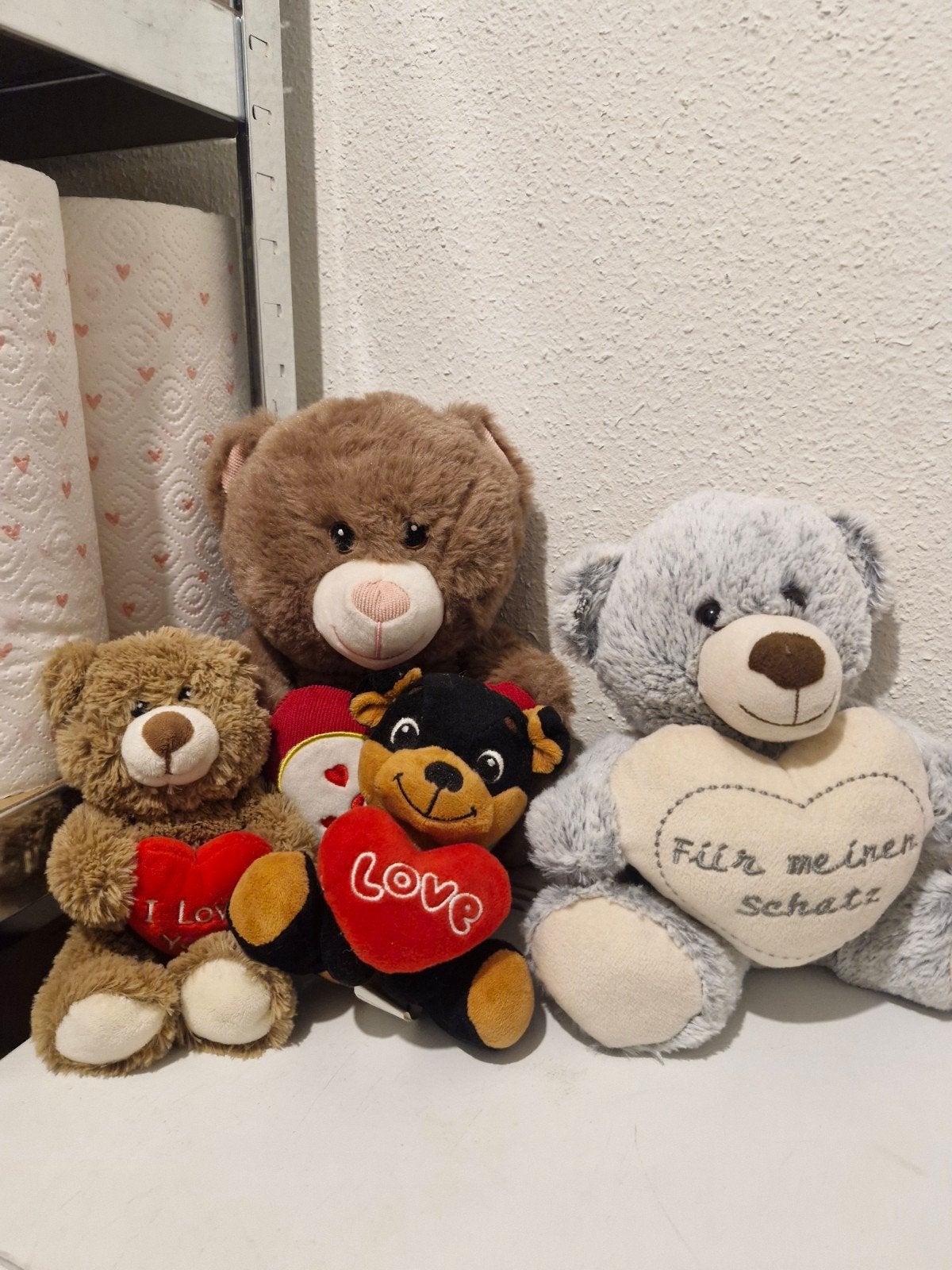 Diverse knuffelberen - set van 4, Ophalen of Verzenden, Gebruikt, Stoffen beer, Overige merken