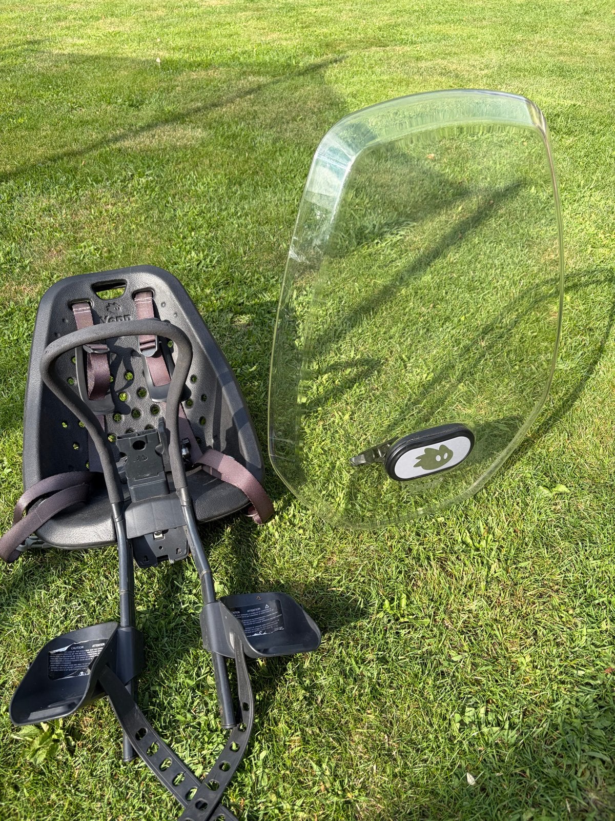 Yepp kinderzitje met windscherm, Ophalen, Gebruikt, Voorzitje