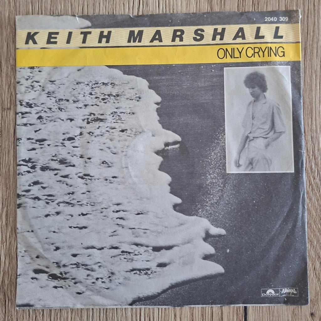 Keith Marshall single Only Crying, Gebruikt, 7 inch, Single, Ophalen of Verzenden