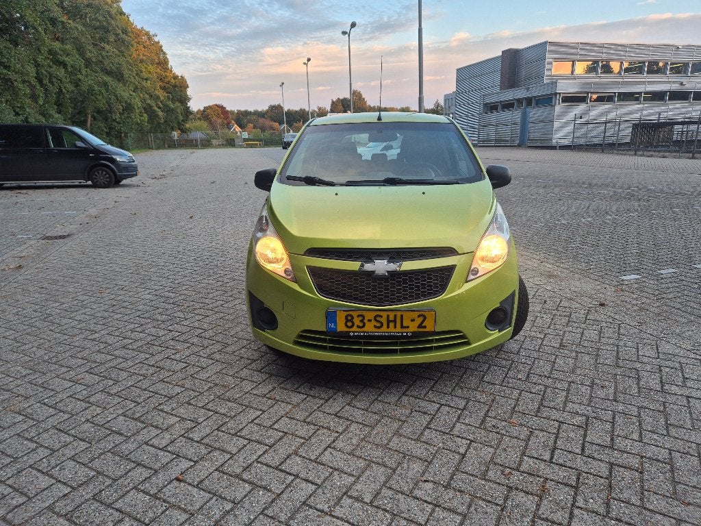 Chevrolet Spark 1.0 2011 Groen benzine, Auto's, Voorwielaandrijving, 839 kg, Stof, 4 cilinders