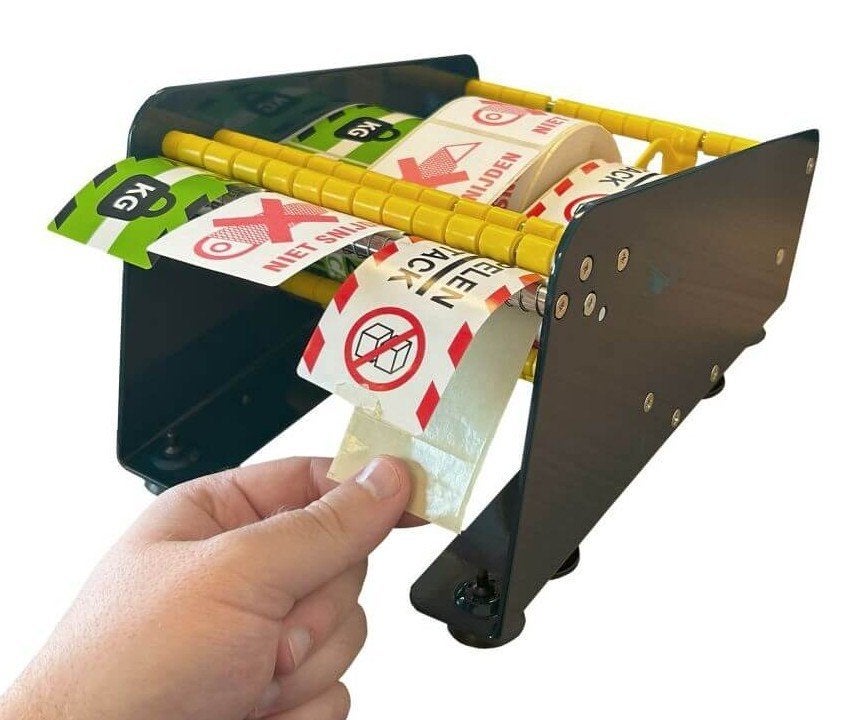 Professionele etikettendispenser labeldispenser labelhouder, Verzenden, Zo goed als nieuw