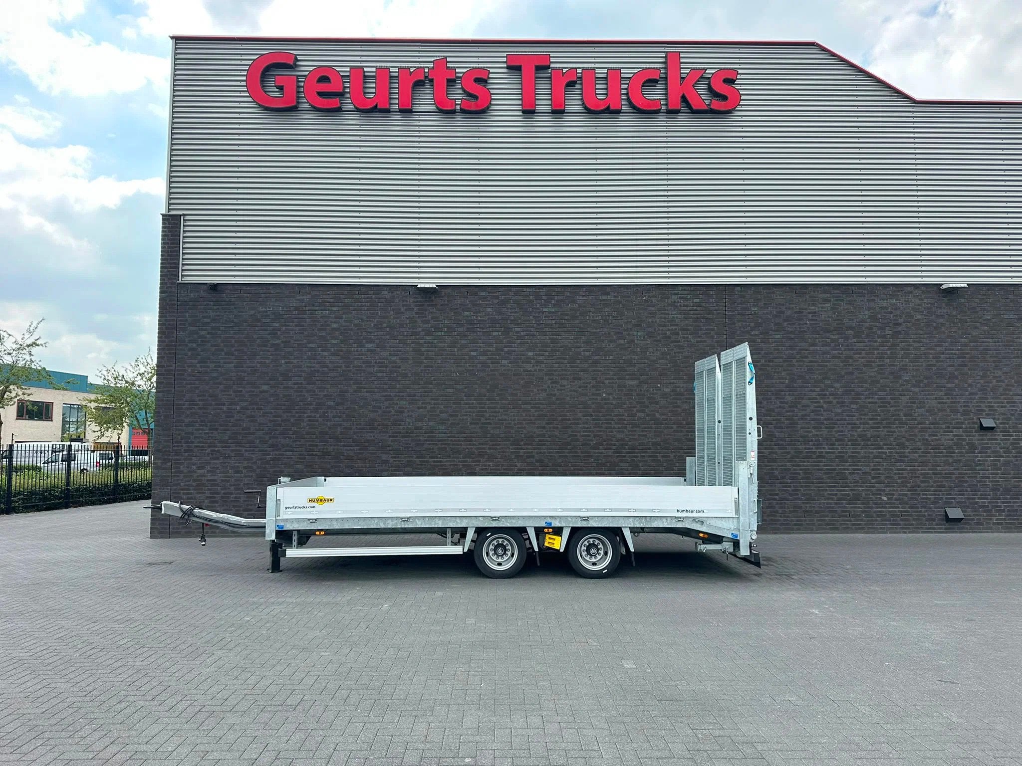 Humbaur TBA 2 ASSER DIEPLAPER AANHANGER (bj 2025), Overige brandstoffen, Bedrijf, Zilver of Grijs, Aanhangers en Opleggers