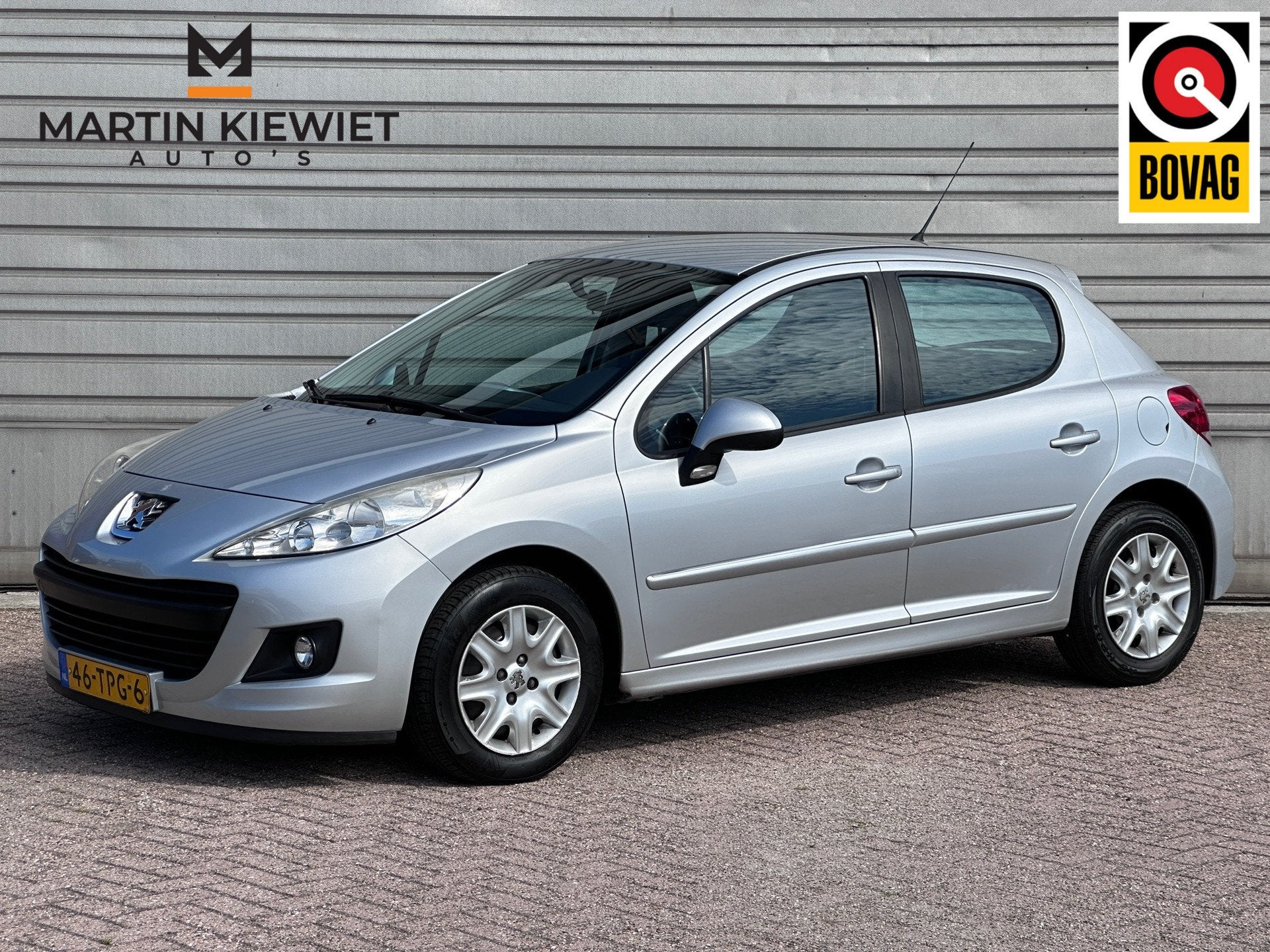 Peugeot 207 1.4 Acces Lite|Airco|Trekhaak|D-riem nieuw|APK n, Auto's, Voorwielaandrijving, Euro 5, Stof, Zwart