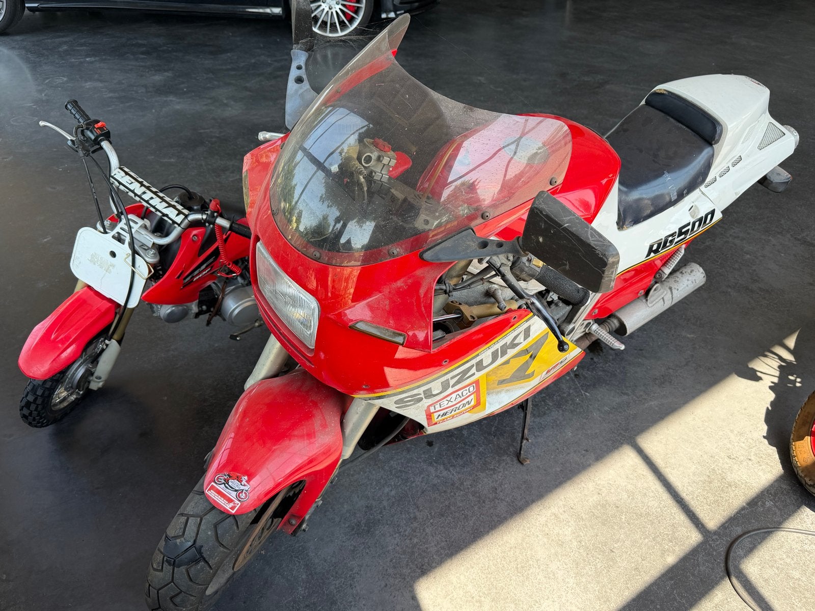 Suzuki RG500, 4 cilinders, Motorrijbewijs A, Super Sport, Meer dan 35 kW