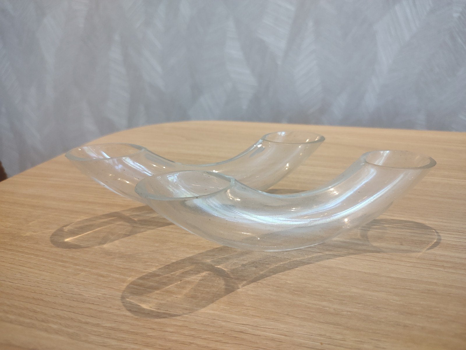 Tube vaasjes, Ophalen of Verzenden, Gebruikt, Overige kleuren, Glas