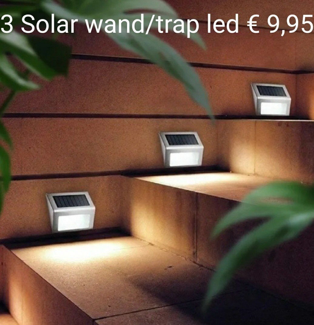 Diverse Solar Tuinverlichting, Zonne-energie, Kunststof, Led, Minder dan 50 watt