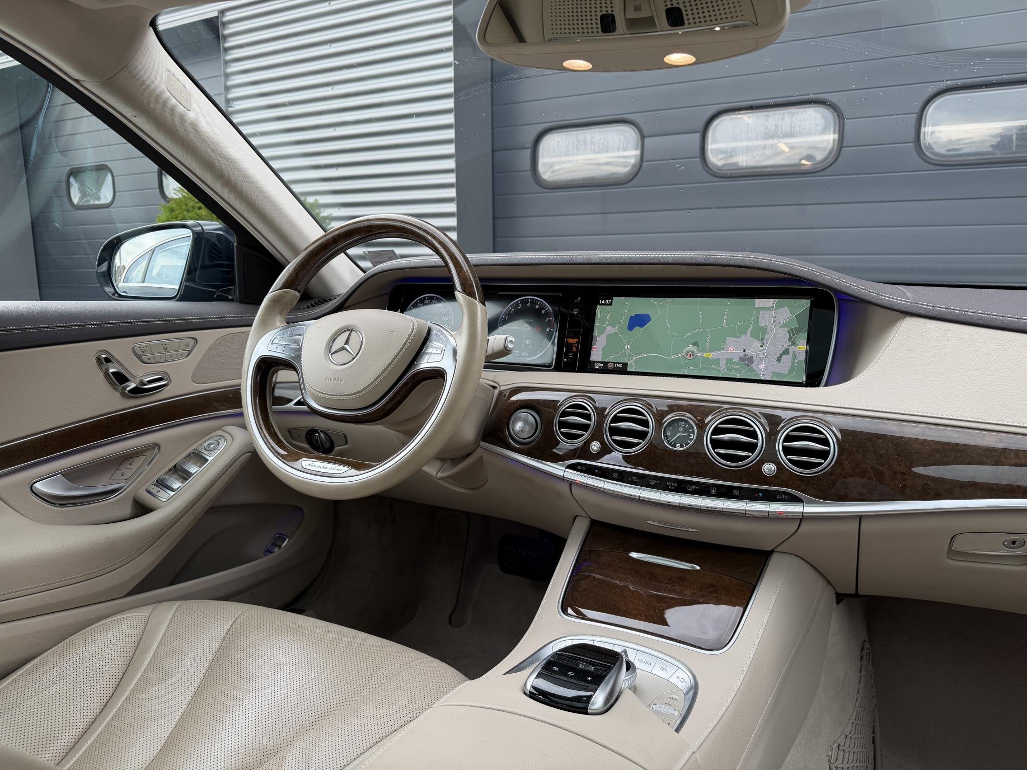 Mercedes-Benz S-klasse 500 PLUG-IN HYBRID Lang Prestige | Pa, Auto's, Automaat, Achterwielaandrijving, Gebruikt, Blauw