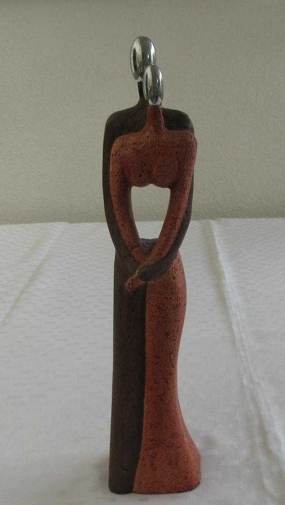Sculpture keramiek liefdespaar, Ophalen of Verzenden