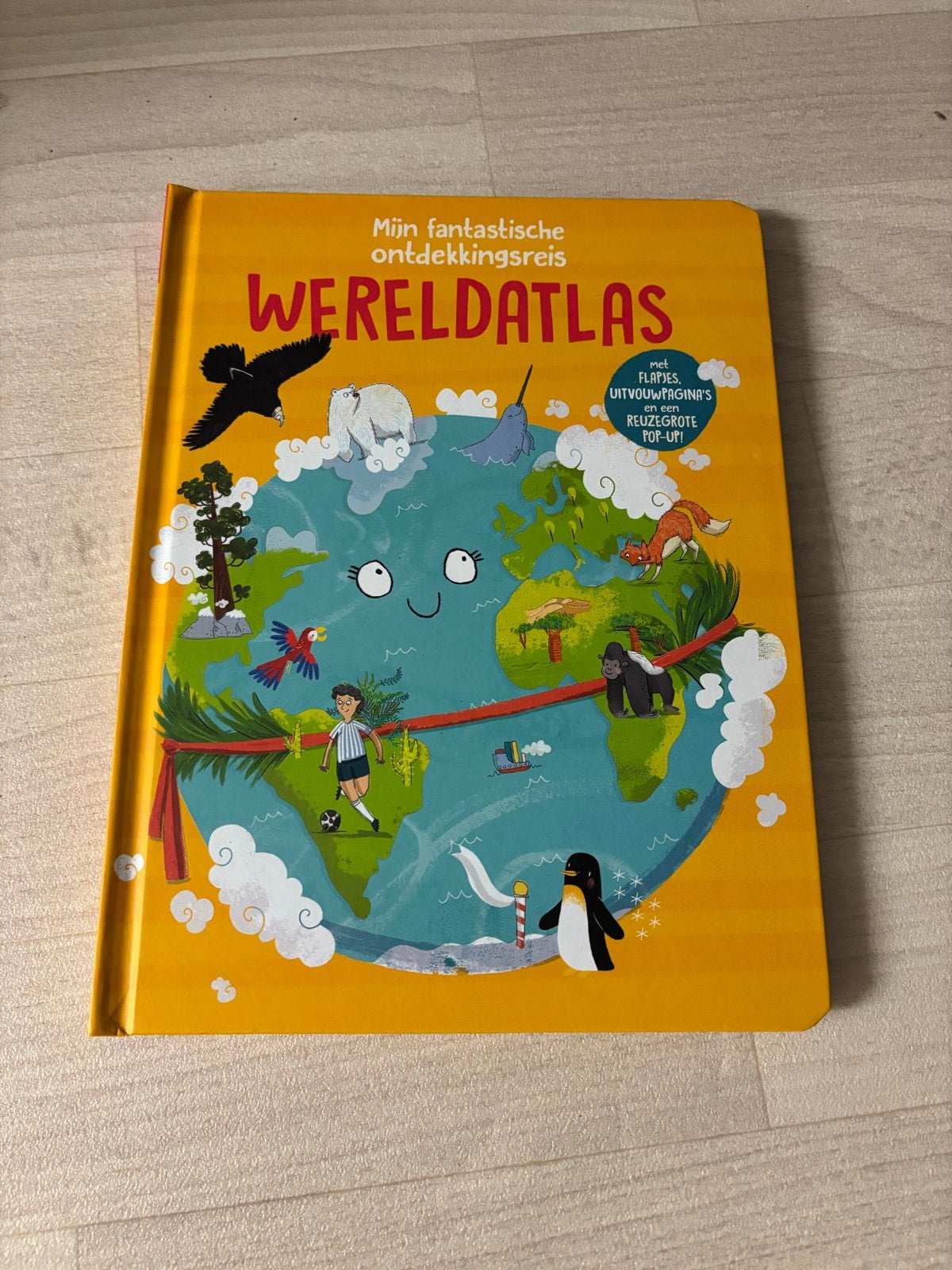 Mijn fantastische ontdekkingsreis WERELDATLAS, Boeken, Overige atlassen, 2000 tot heden, Ophalen of Verzenden, Zo goed als nieuw