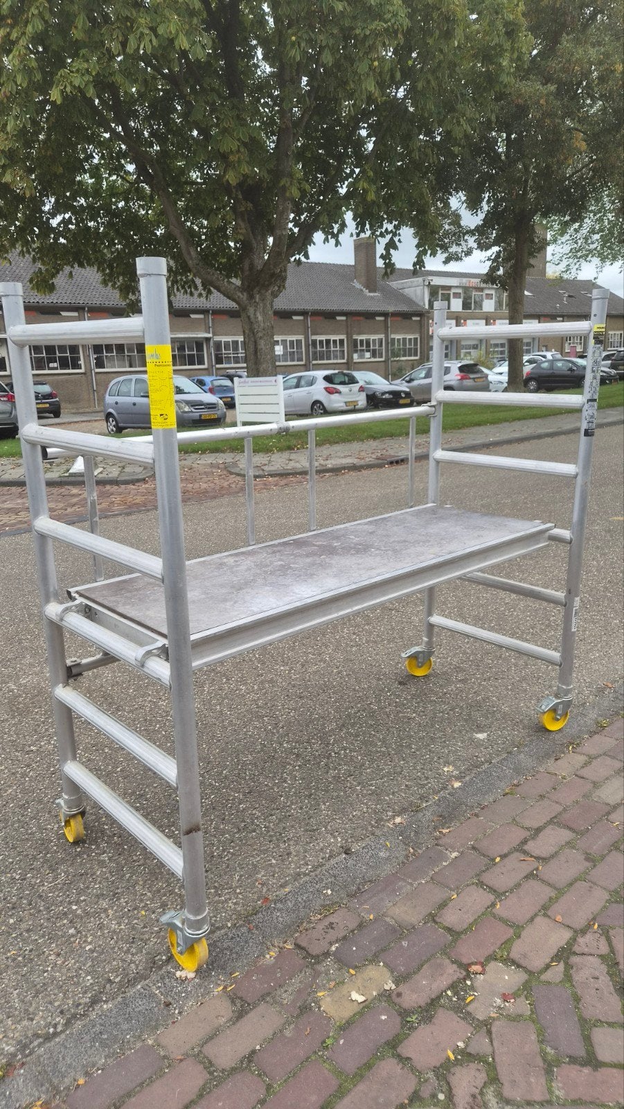 te koop nette zgan Kamersteiger, Doe-het-zelf en Verbouw, Ophalen of Verzenden, Zo goed als nieuw, Rolsteiger of Kamersteiger