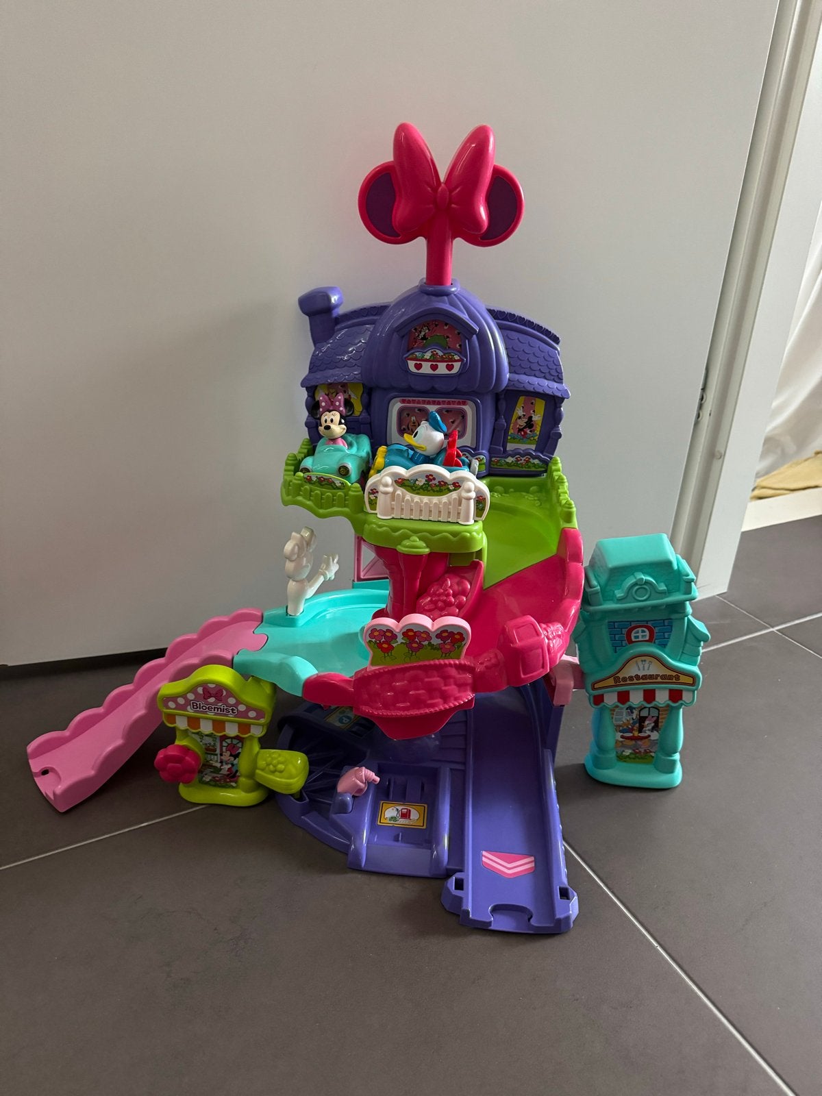 VTech Toet Toet Auto's Minnie Mouse Speelhuis, Ophalen, Zo goed als nieuw, Jongen of Meisje