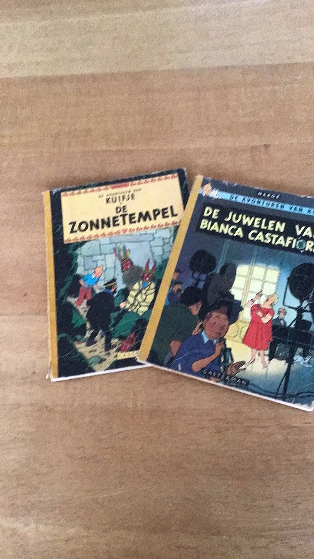 Kuijfje , de Zonnetempel en Juwelen v Bianca Castafiori, Ophalen of Verzenden, Gelezen
