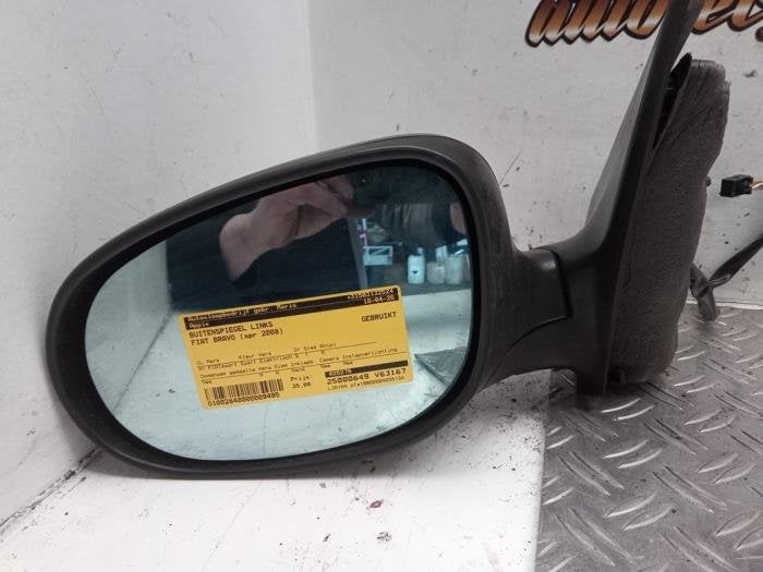 Buitenspiegel links van een Fiat Bravo, Gebruikt, -, -, Ophalen of Verzenden