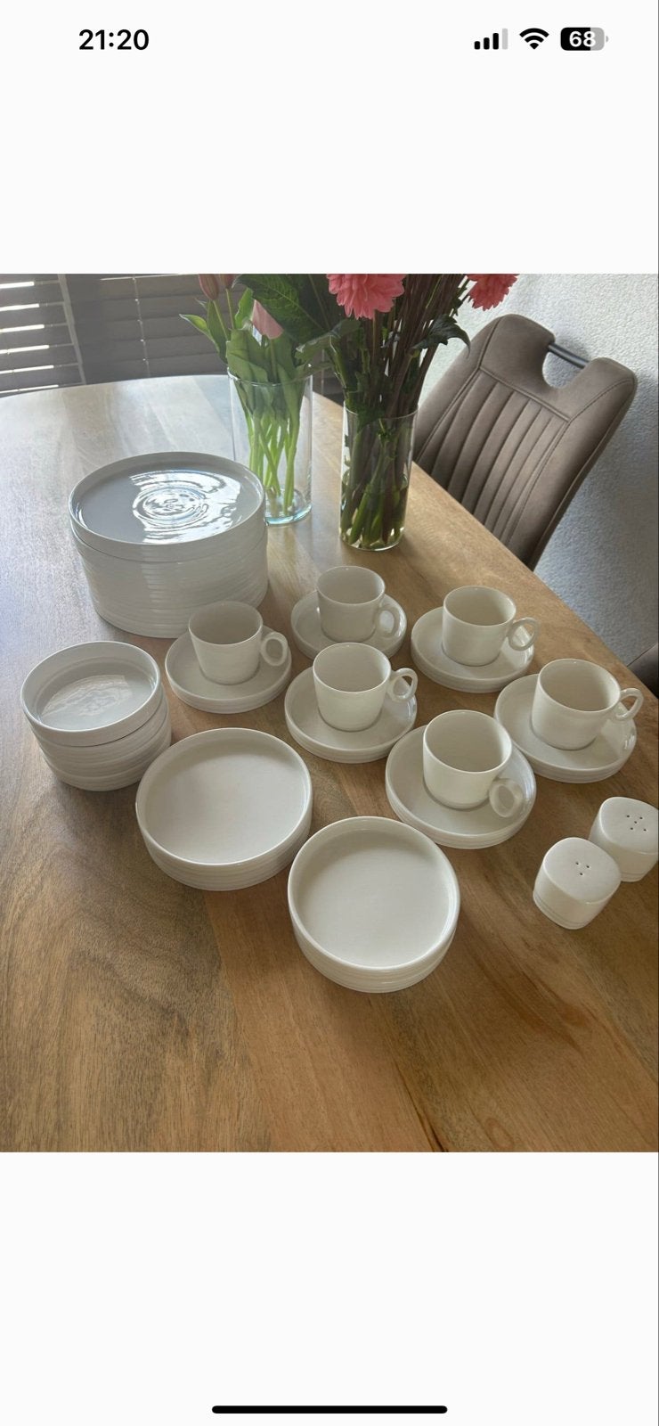Arow servies: borden, kommen, kopjes en schotels, Huis en Inrichting, Keuken | Servies, Ophalen, Gebruikt, Overige merken, Keramiek