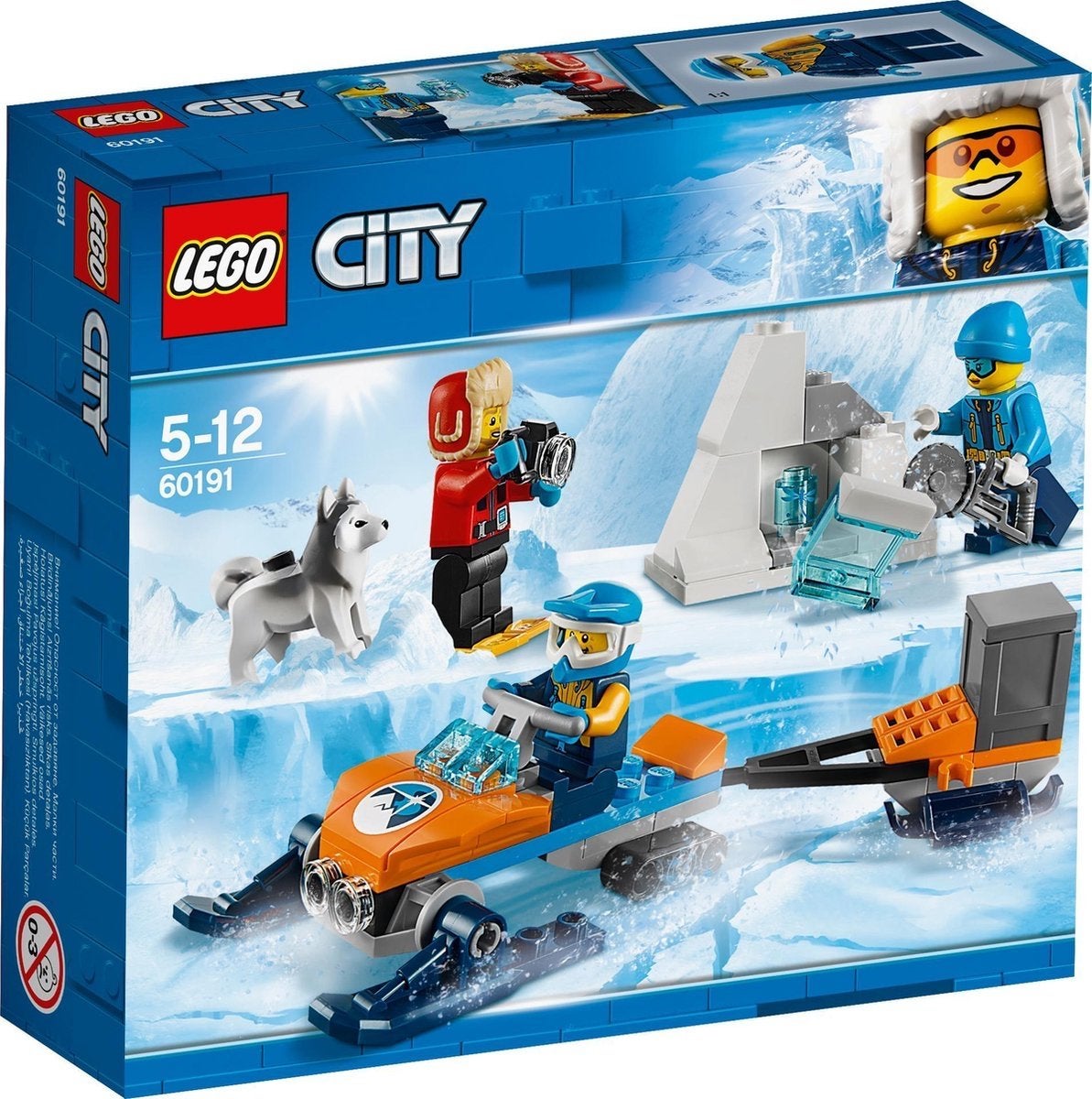 LEGO City 60191 Arctisch Verkenningssteam, Ophalen of Verzenden, Gebruikt