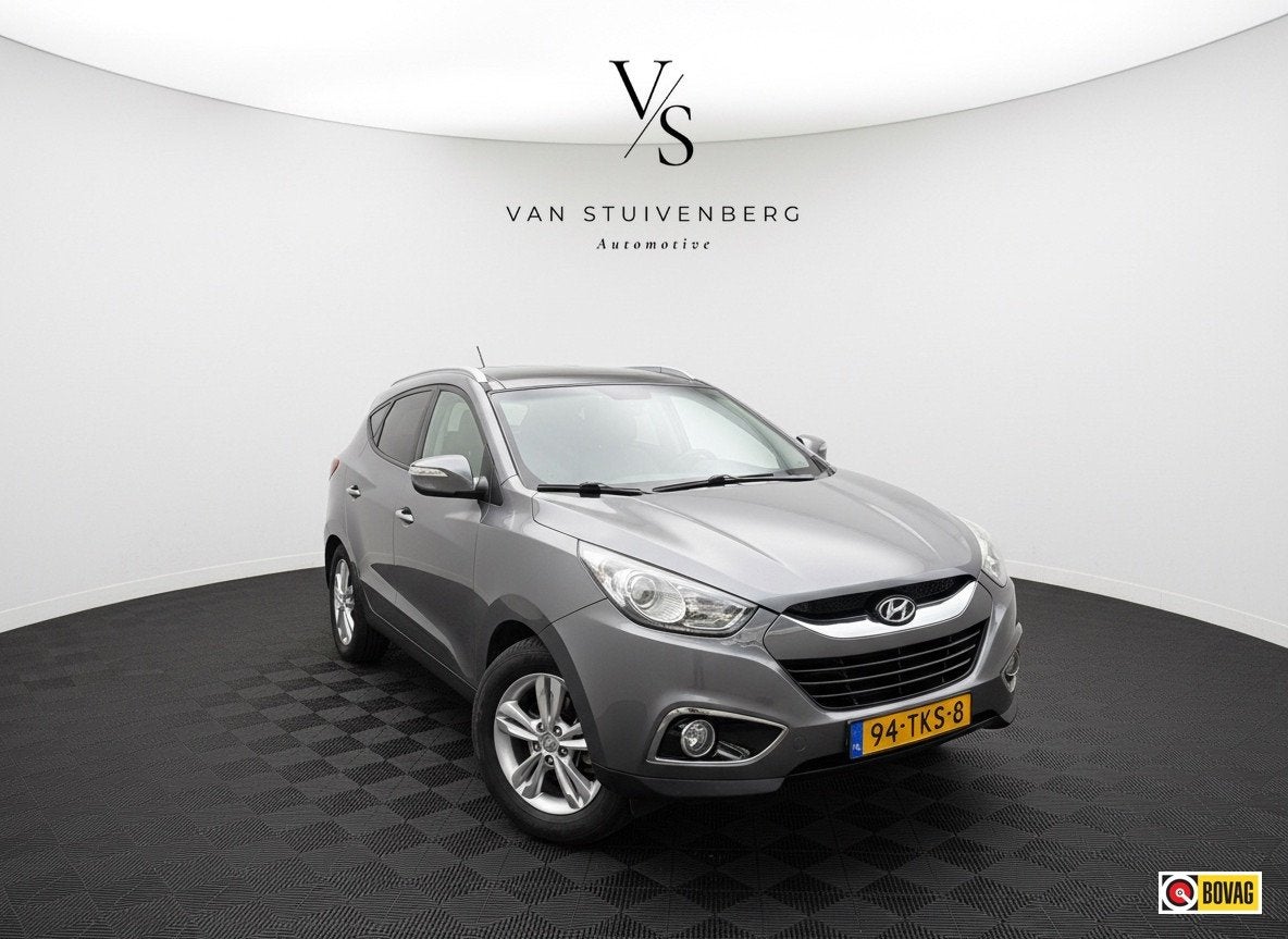 Hyundai Ix35 2.0i i-Catcher PANORAMADAK TREKHAAK LEDER, Auto's, Hyundai, Gebruikt, 4 cilinders, 163 pk, 1600 kg