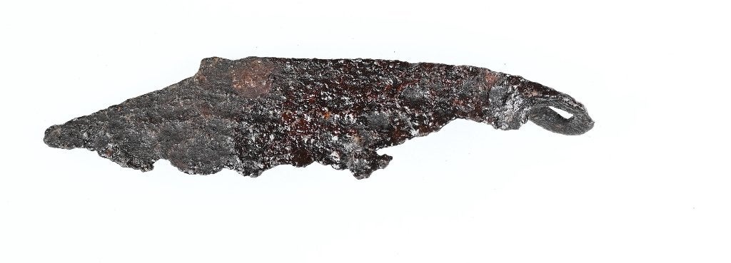 Romeinse Knife lemmet 80x17mm     b270, Ophalen of Verzenden