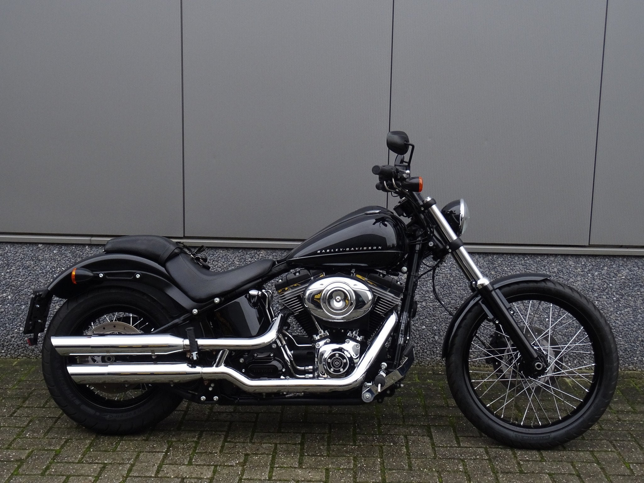 Harley-Davidson FXS SOFTAIL BLACKLINE (bj 2011), Chopper, Bedrijf, 1585 cc