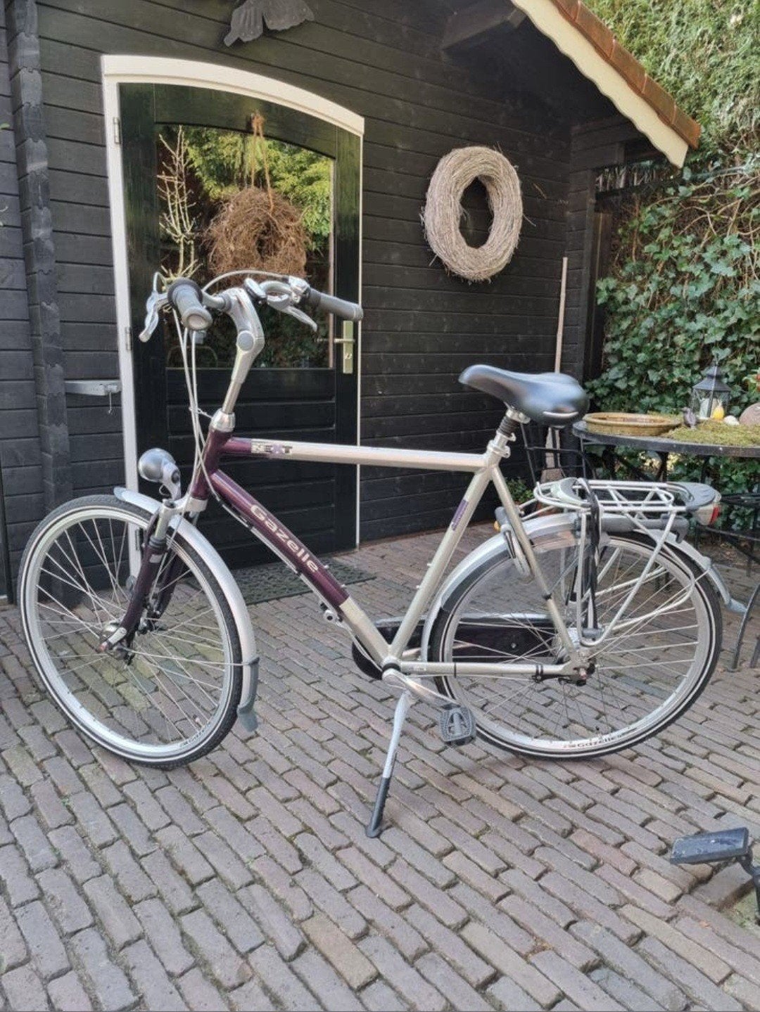 Gazelle Next Herenfiets. ZGAN, Ophalen, Versnellingen, Zo goed als nieuw, 57 tot 61 cm