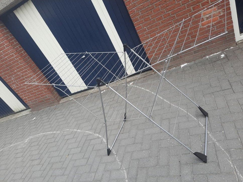 Wasrek - Droogrek - Opvouwbaar, Tuin en Terras, Droogmolens en Wasrekken, Ophalen, Gebruikt, Wasrek